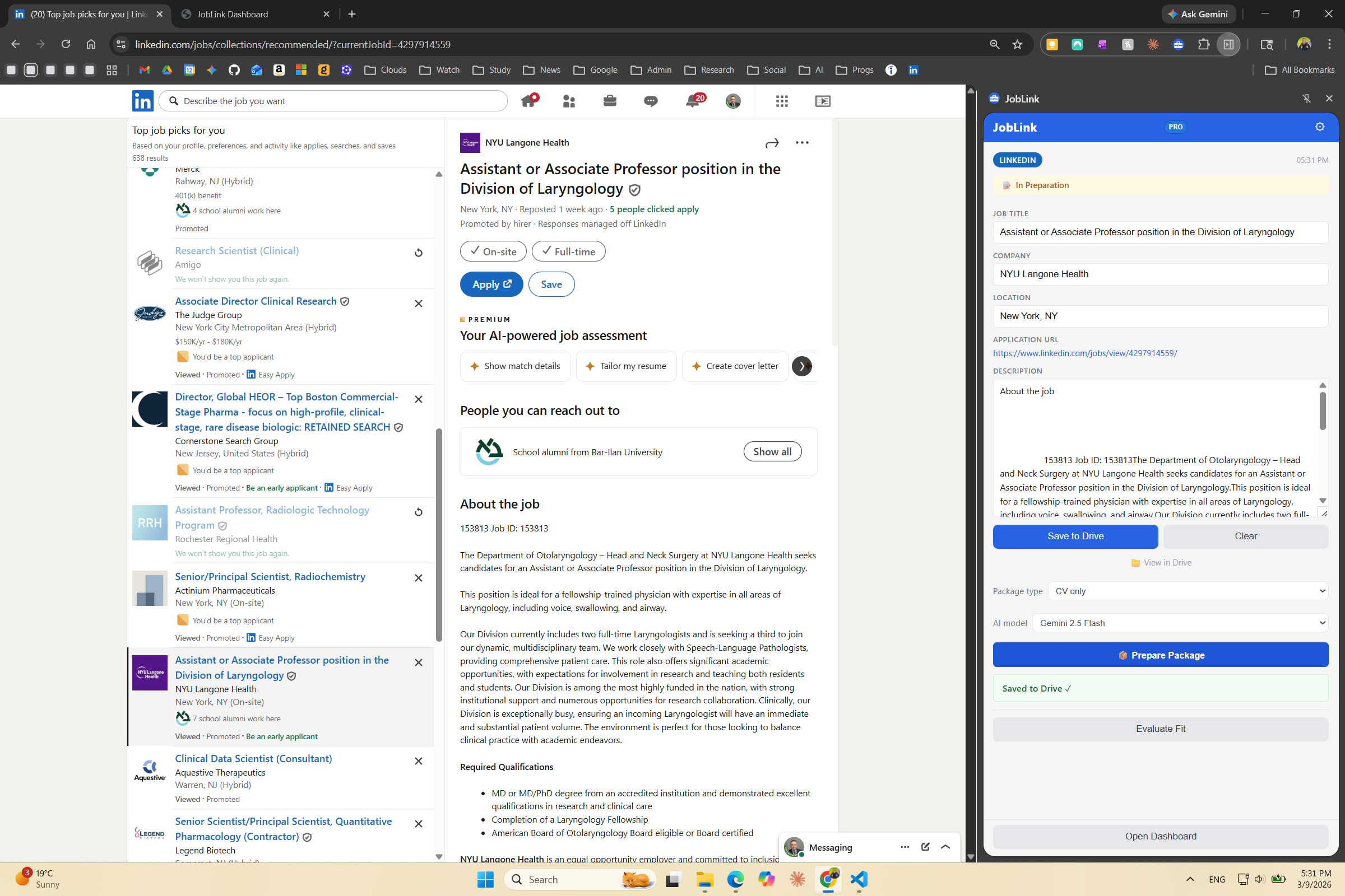 JobLink Kanban Board